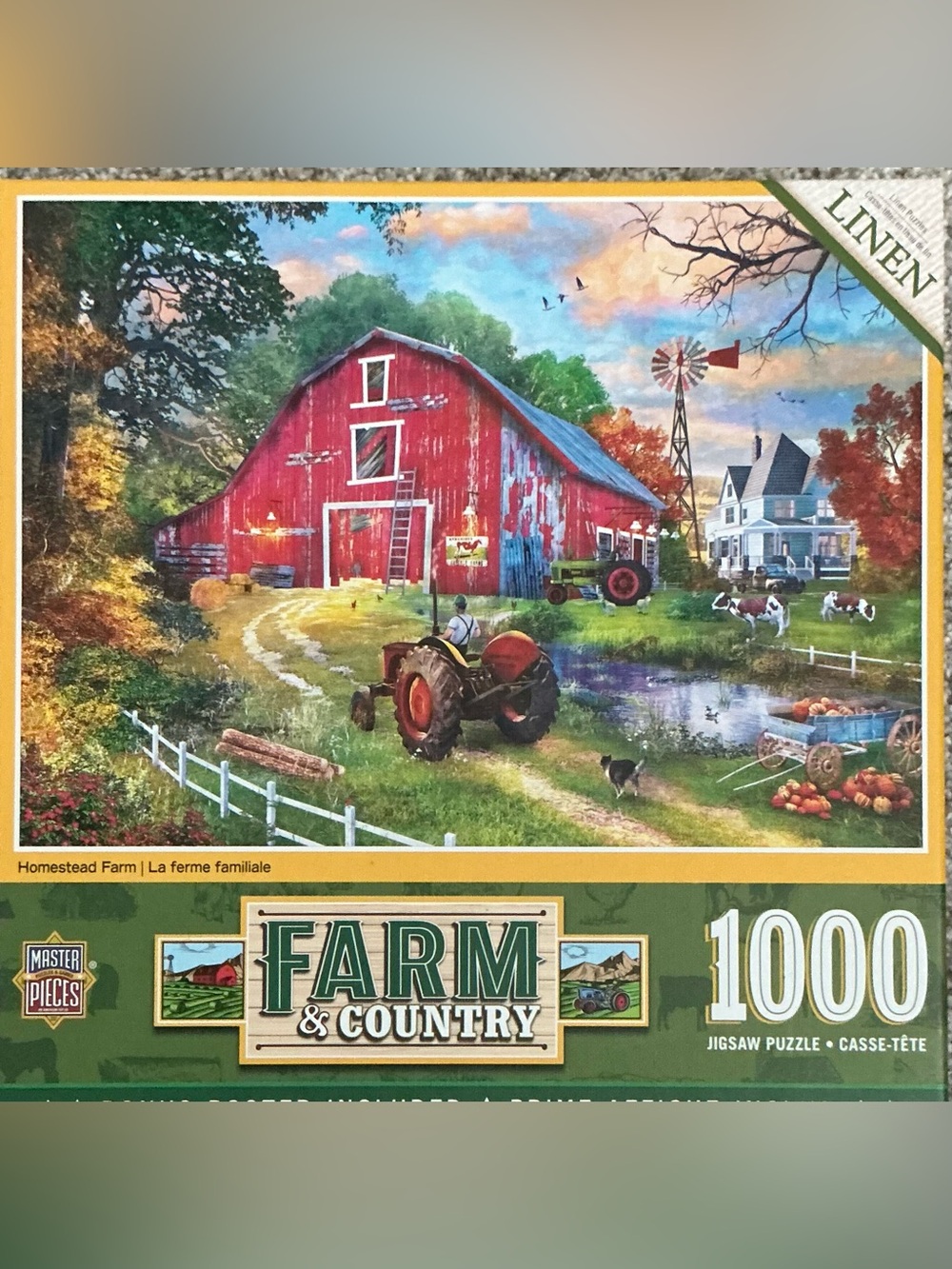 Masterpieces “Homestead Farm” 1000 piece puzzle